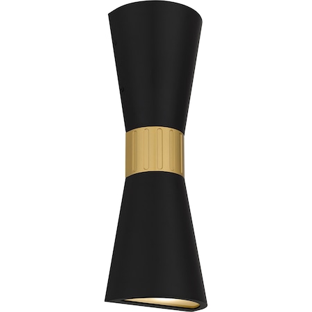 Quoizel Dexter Outdoor Wall Led Light Matte Black DEX8407MBK